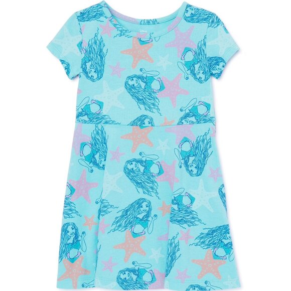 DISNEY The Little Mermaid Dress Toddler GIRL SIZE 3T NEW - Picture 1 of 7